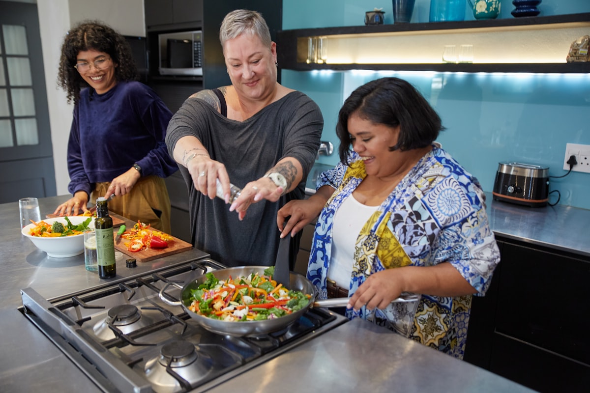 Balanced nutrition cooking workshop